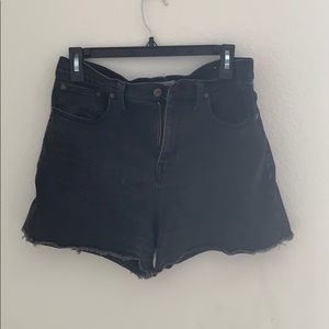 High waisted madewell shorts- sz 29